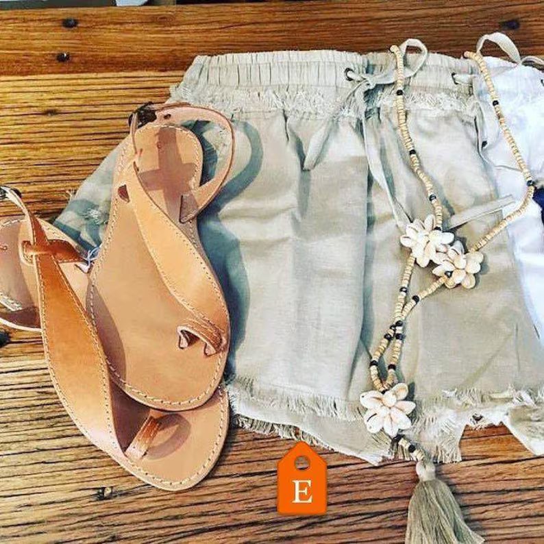 Leather Sandals For Womens