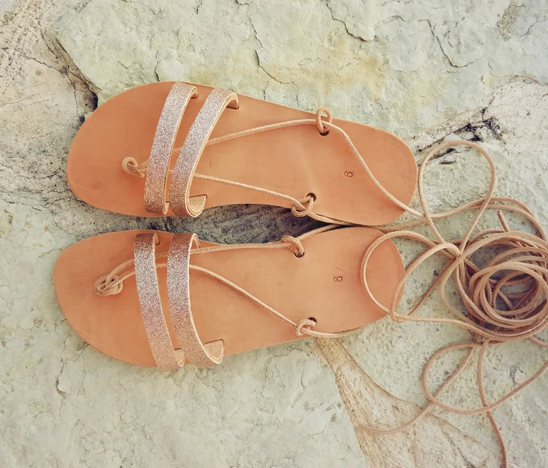 Gladiator Leather Vibram Sole Sandals