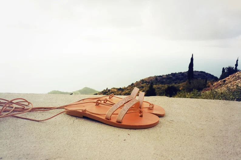 Gladiator Leather Vibram Sole Sandals