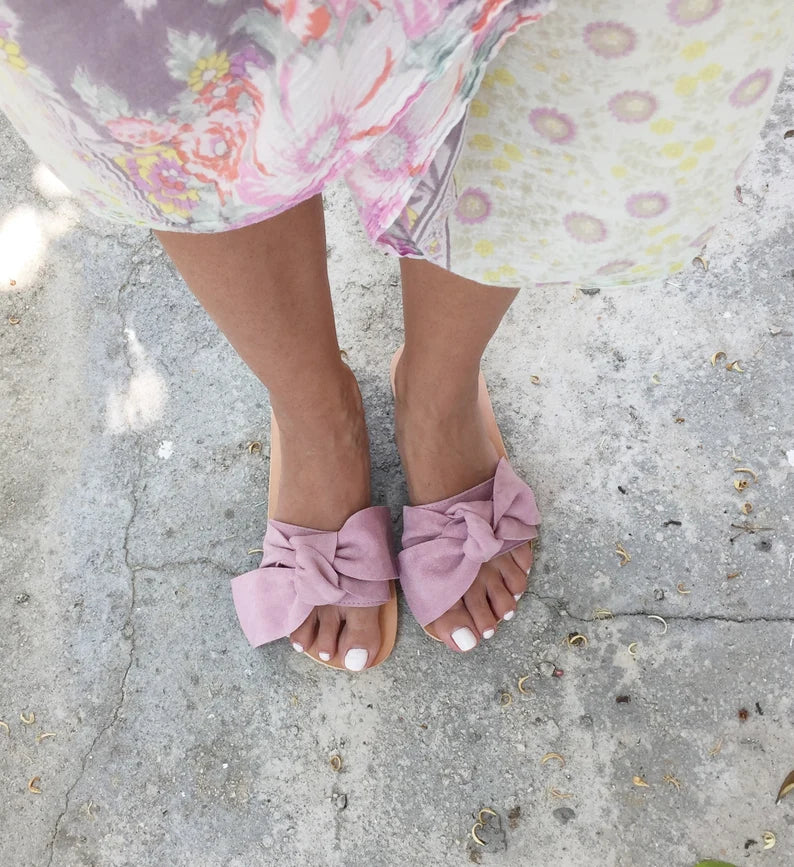 Women bow Sandals