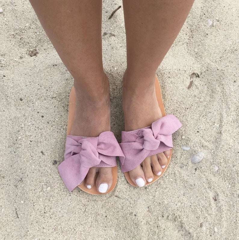 Women bow Sandals