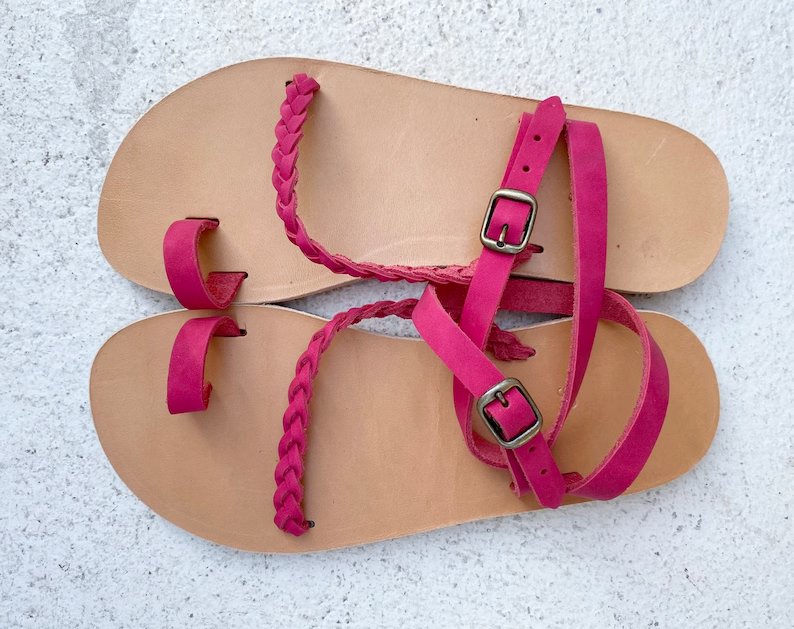 Vibram braided barefoot sandals