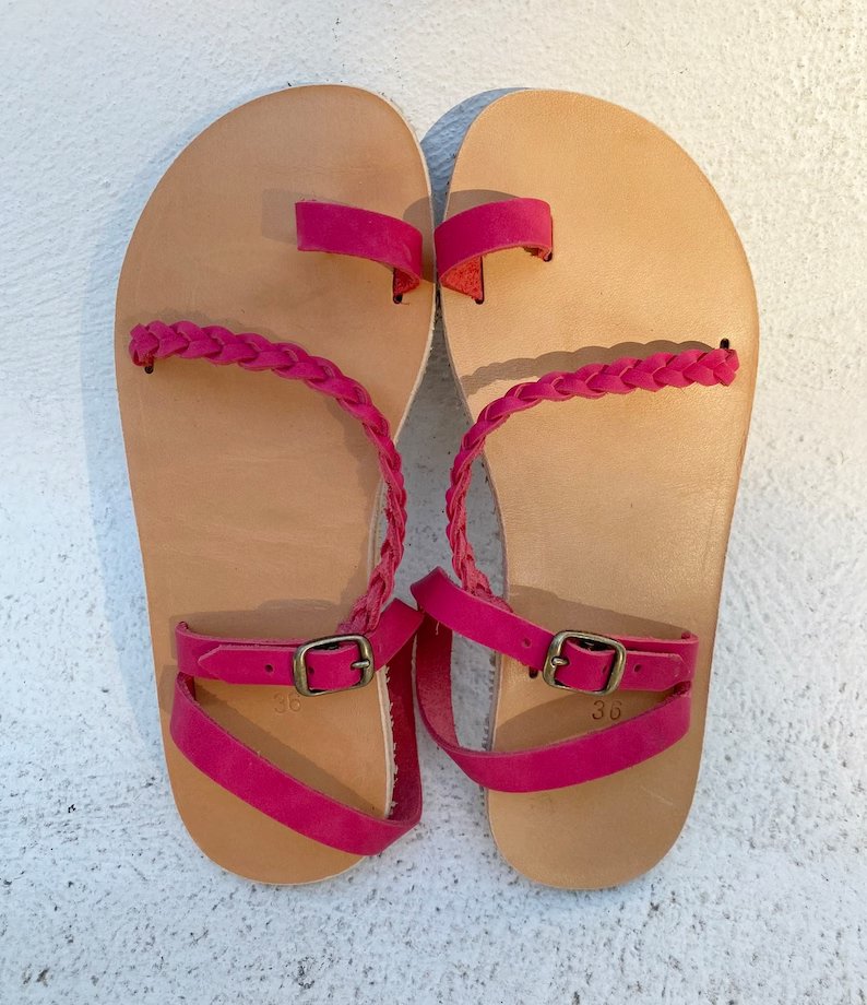 Vibram braided barefoot sandals