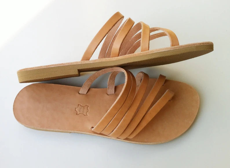 Summer strappy Greek Sandals