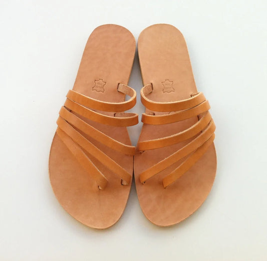 Summer strappy Greek Sandals