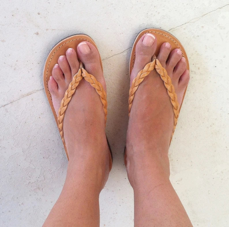 Handmade strappy Sandals