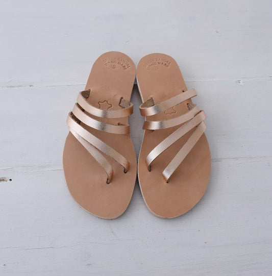 Ancient Greek bridesmaid sandals