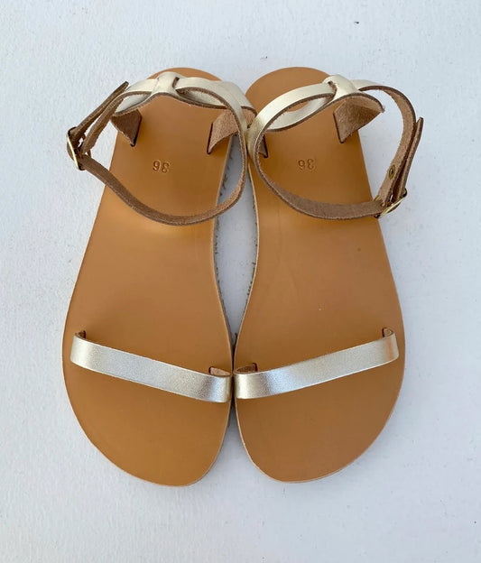 Women Barefoot Leather Sandals