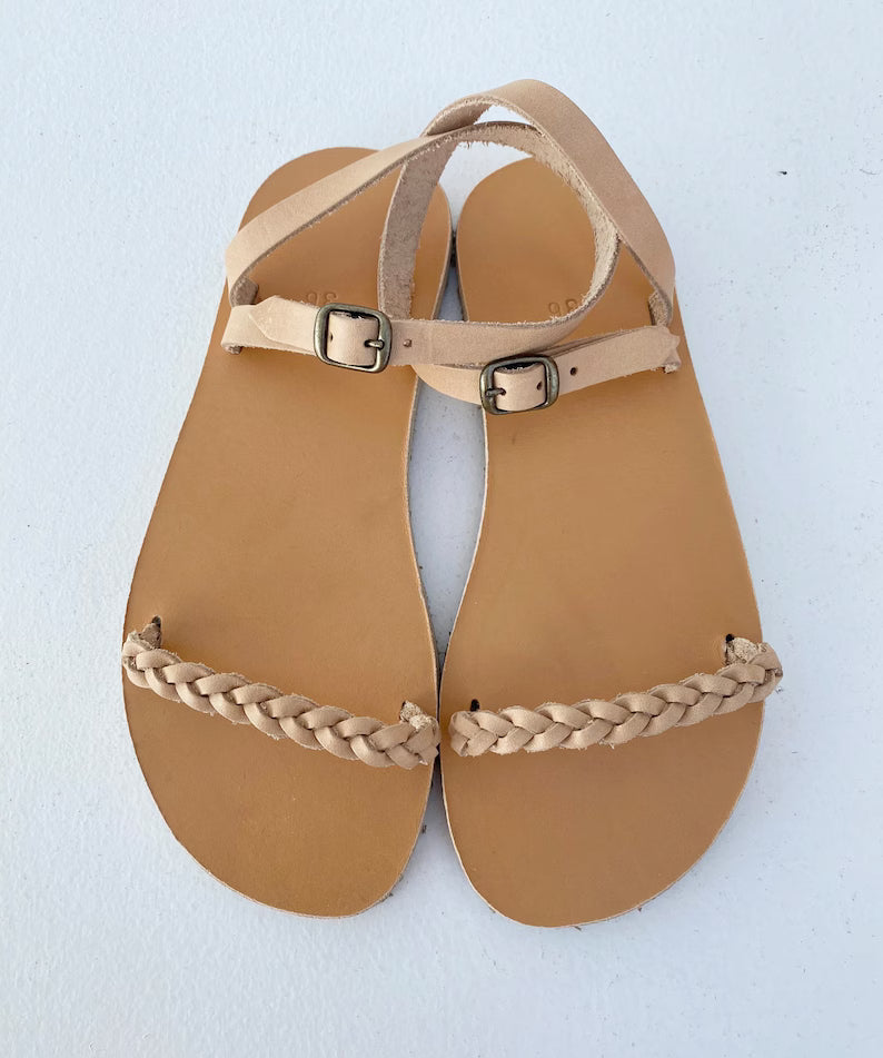 Barefoot Womens Leather Sandals