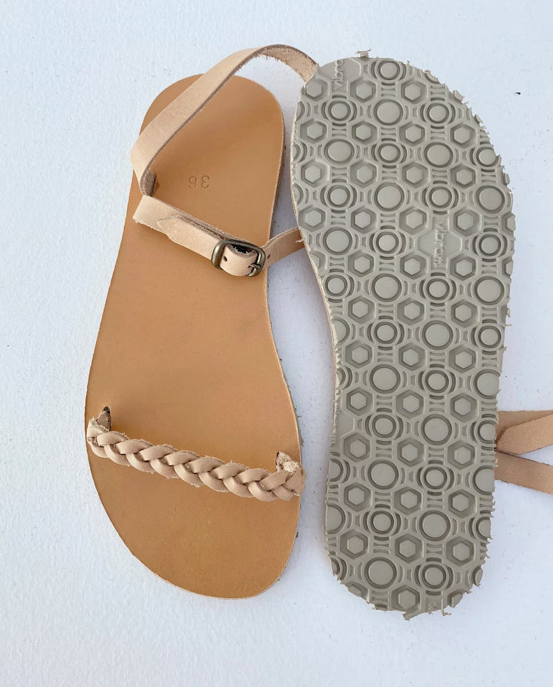 Barefoot Womens Leather Sandals