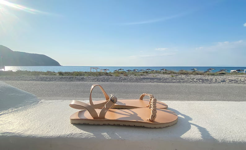 Barefoot Womens Leather Sandals