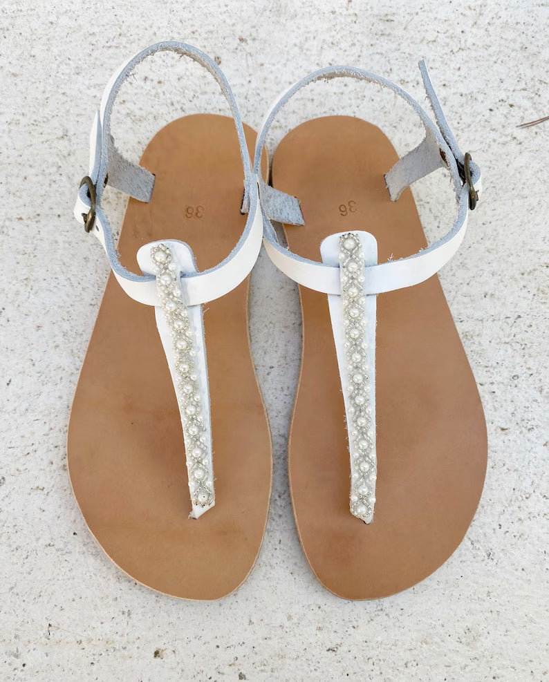 Bridal Women Leather Sandals