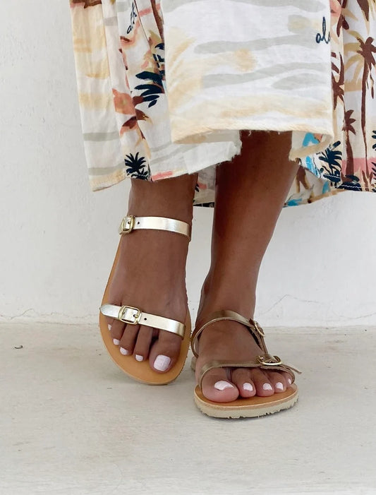 Barefoot Adjustable Leather Sandals