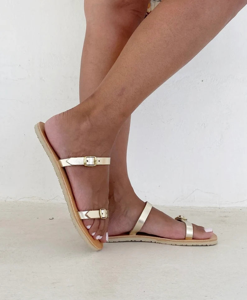 Barefoot Adjustable Leather Sandals
