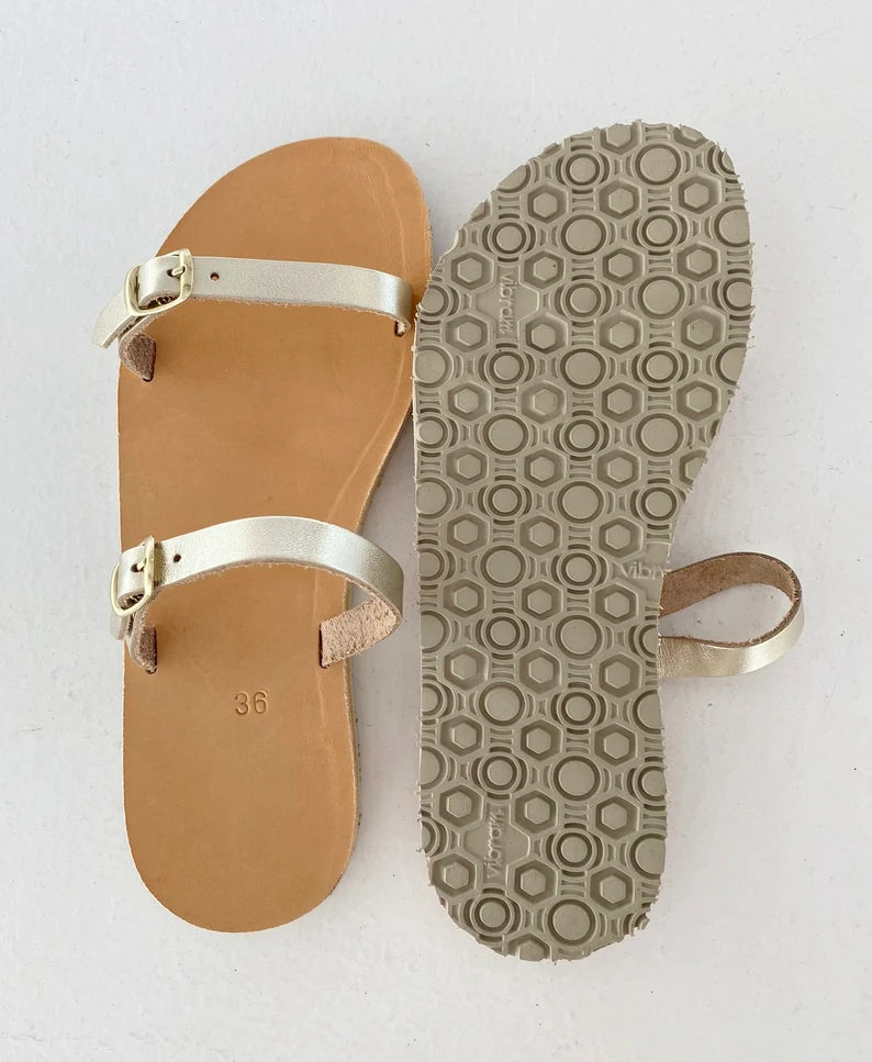 Barefoot Adjustable Leather Sandals