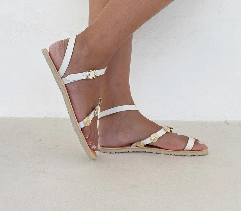Wedding Barefoot Leather Sandals