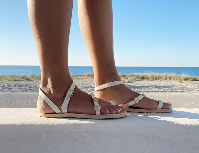 Wedding Barefoot Leather Sandals