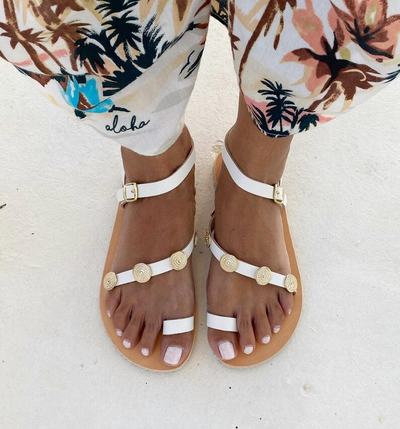 Wedding Barefoot Leather Sandals