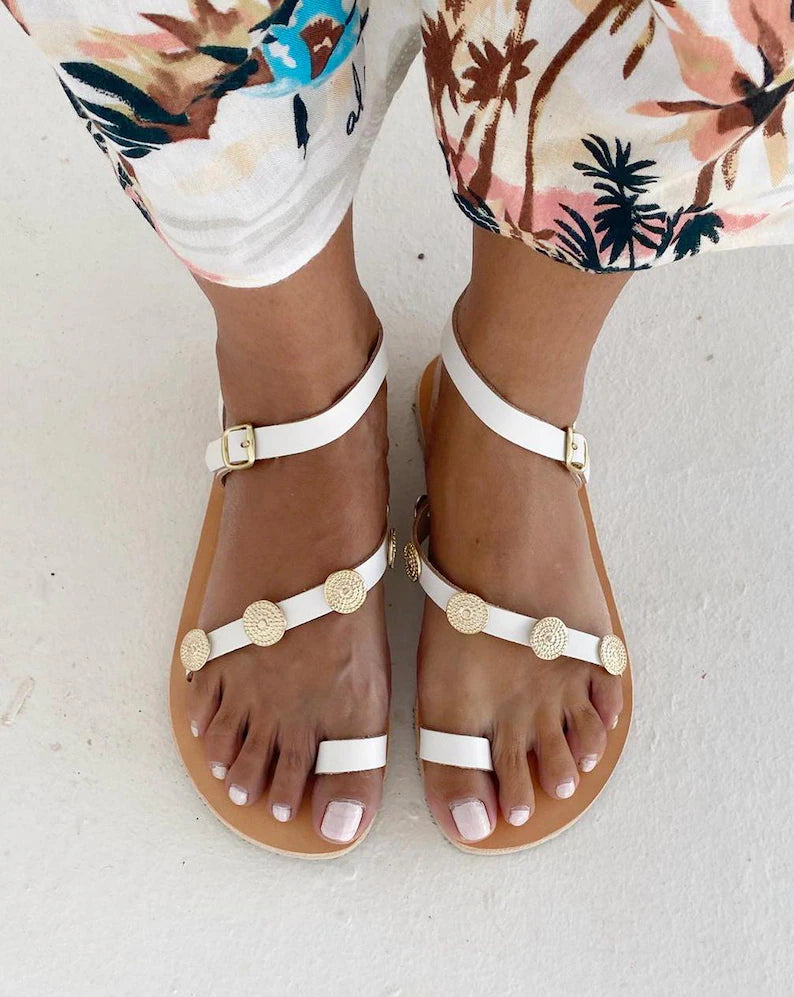 Wedding Barefoot Leather Sandals