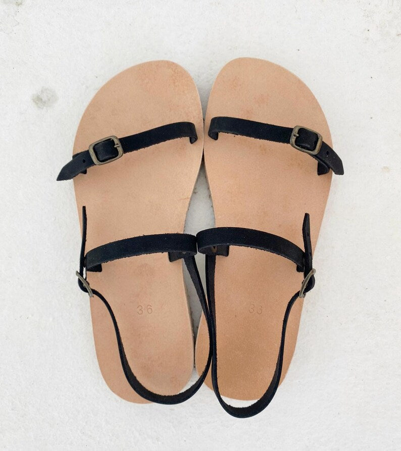 Adjustable Strappy Barefoot Sandals