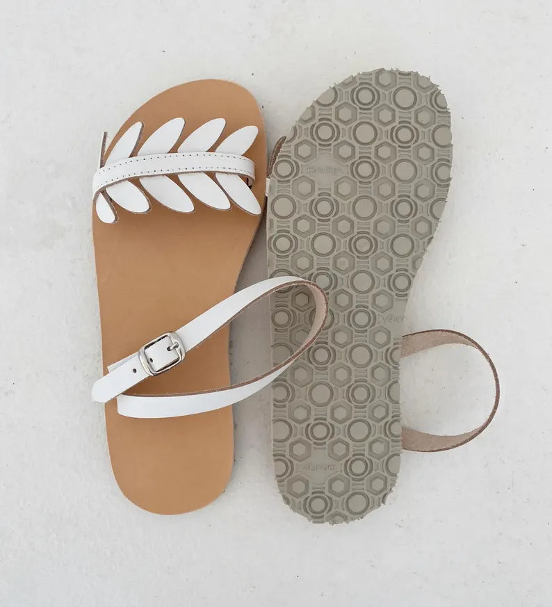 Barefoot Leather Sandals with Vibram Sole