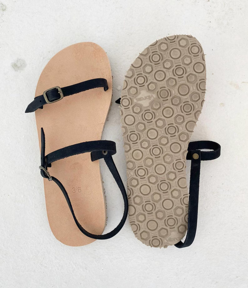 Adjustable Strappy Barefoot Sandals