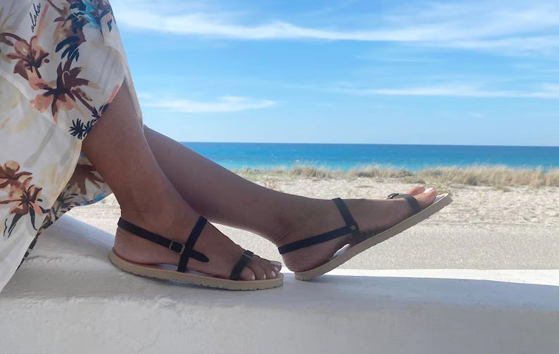 Adjustable Strappy Barefoot Sandals