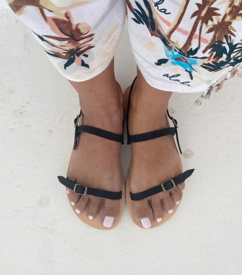 Adjustable Strappy Barefoot Sandals
