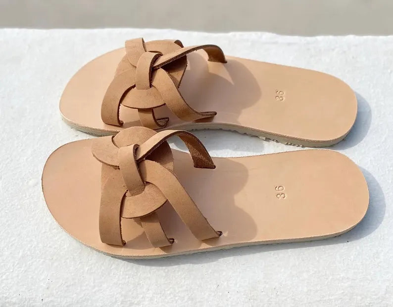Leather Barefoot Vibram Sandals