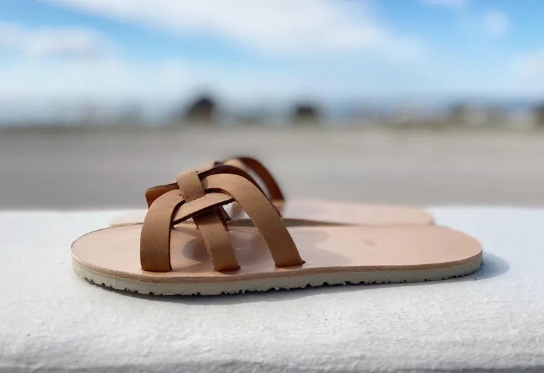 Leather Barefoot Vibram Sandals