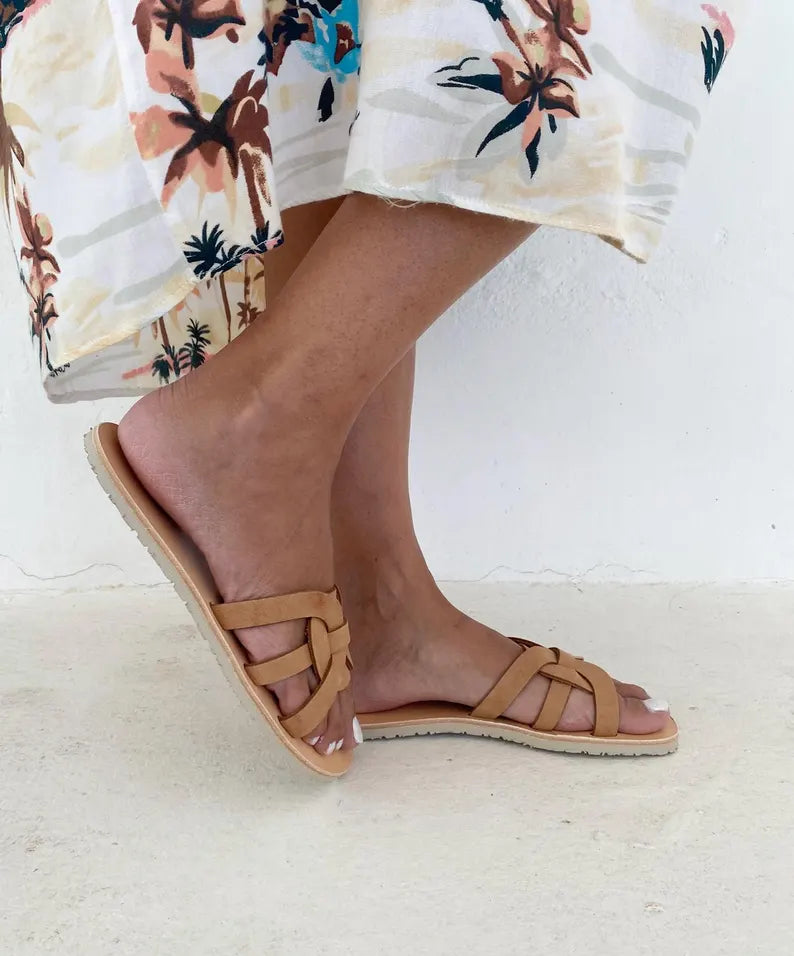 Leather Barefoot Vibram Sandals