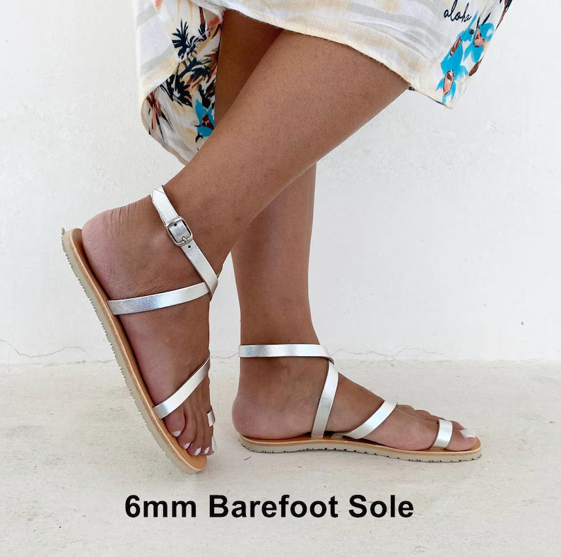 Criss Cross Straps Vibram Sole Sandals