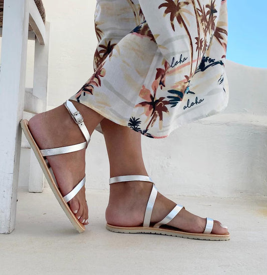 Criss Cross Straps Vibram Sole Sandals