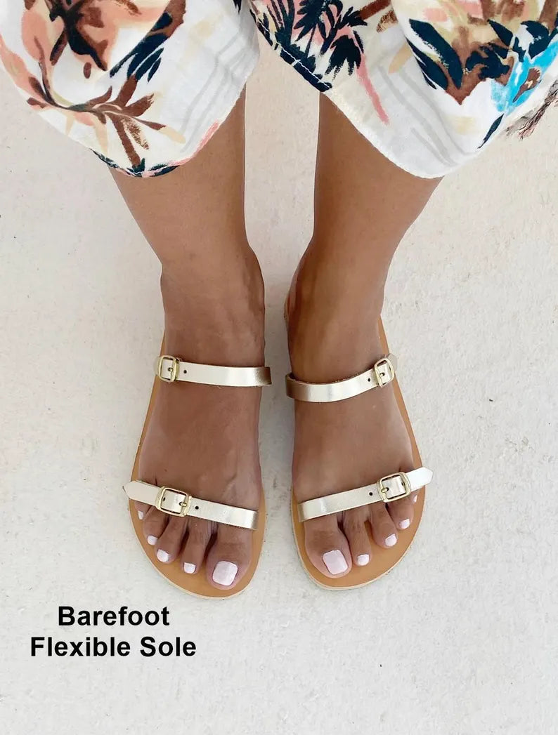 Barefoot Adjustable Leather Sandals
