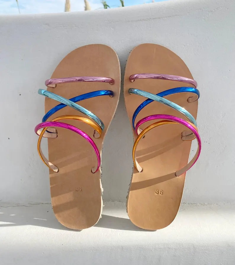 Metallic Summer Sandals