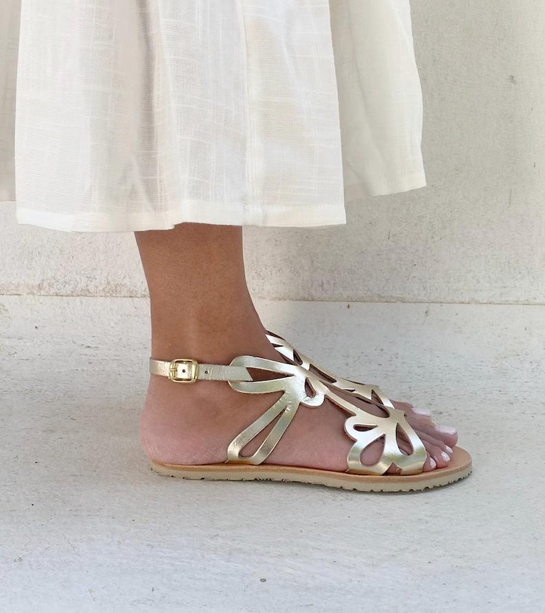 Handmade Ancient Greek Sandals With Vibram Sole