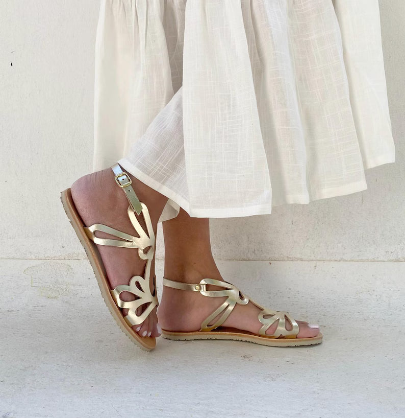 Handmade Ancient Greek Sandals With Vibram Sole