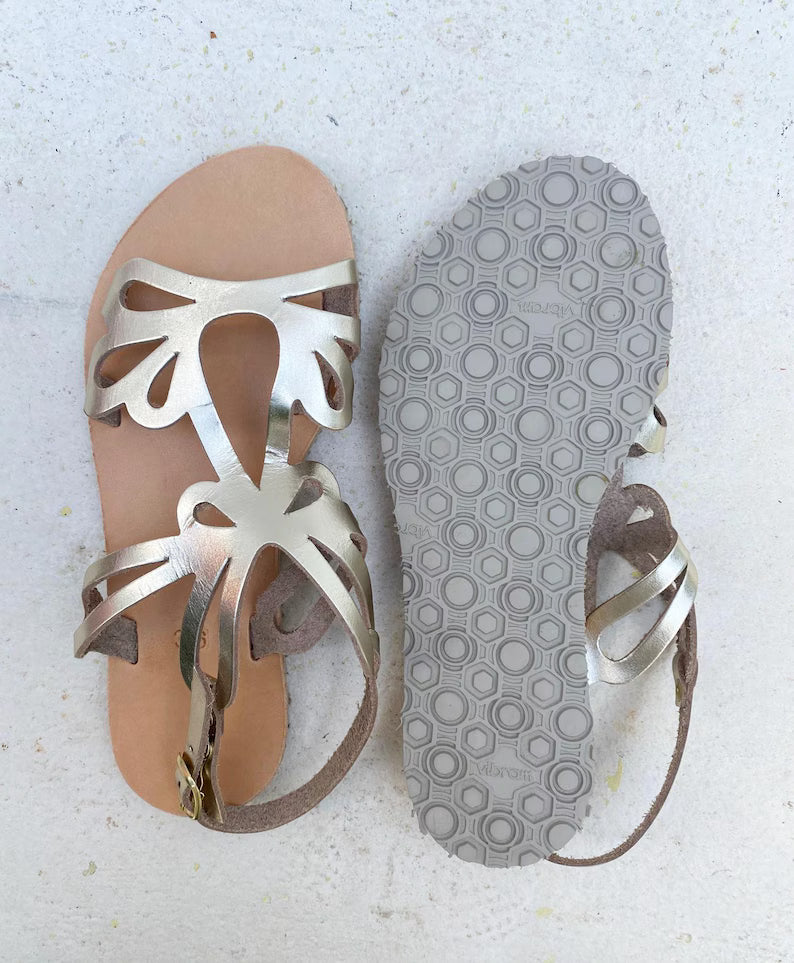 Handmade Ancient Greek Sandals With Vibram Sole